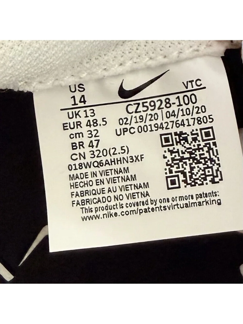 Nike Air Tailwind 79 Worldwide Pack Men's Shoes Size 14 CZ5928-100